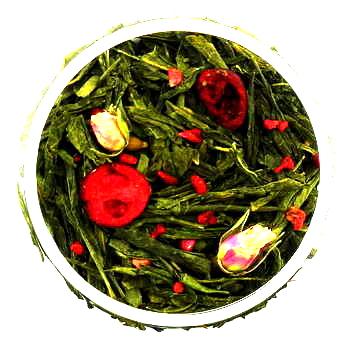 Cranberry Himbeer - Grüner Tee