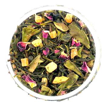 Weiße Rose 100g - Grüner Tee