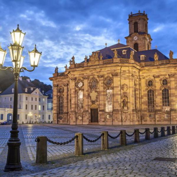 Saarland - Saarbrücken Ludwigskirche